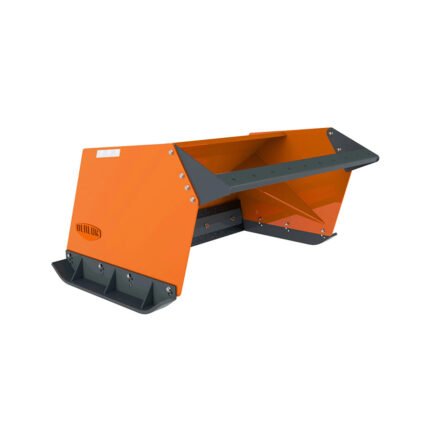 Mini Skid Steer Low Profile Snow Pusher | Berlon