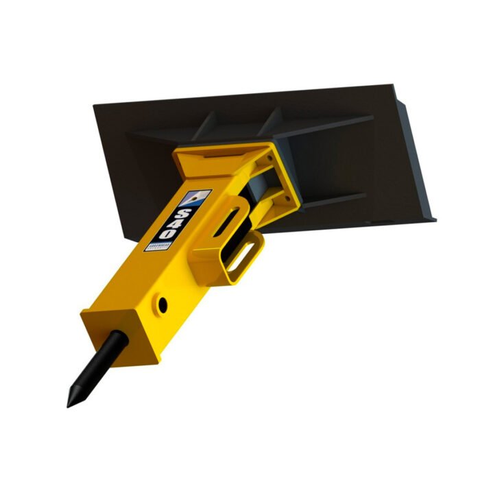 Mini Skid Steer Concrete Breaker Attachment | Arrowhead - Image 1