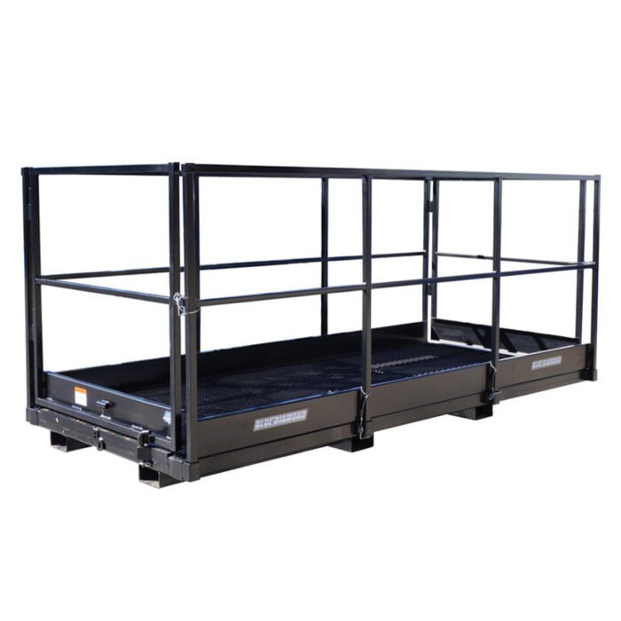 See Customer Photos Telehandler Work Platform | Blue Diamond - Image 1