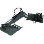 Skid Steer X-Treme Swing Arm Backhoe Attachment | CID