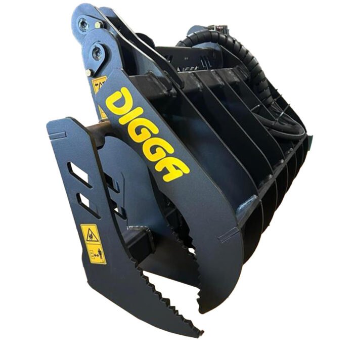 Mini Skid Steer Grapple Rake | Digga - Image 1