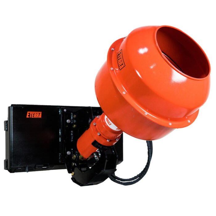 Skid Steer Auger and Concrete Mixer Attachment | Eterra - Image 1