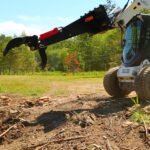 E60 Skid Steer Fixed Backhoe with Grapple Rake | Eterra - Image 2