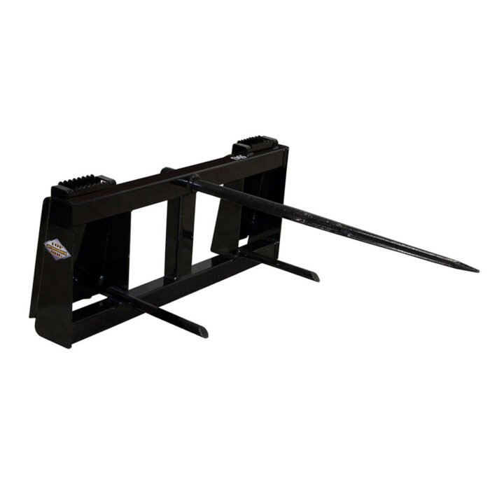 Skid Steer Round Bale Spear | Top Dog Attachments - Image 1