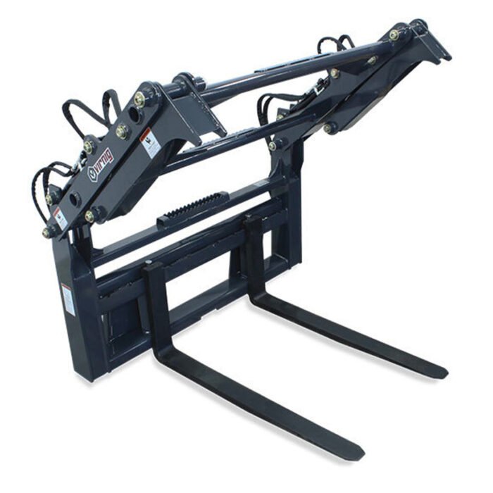 Skid Steer Pallet Fork Pipe Grapple | Virnig - Image 1