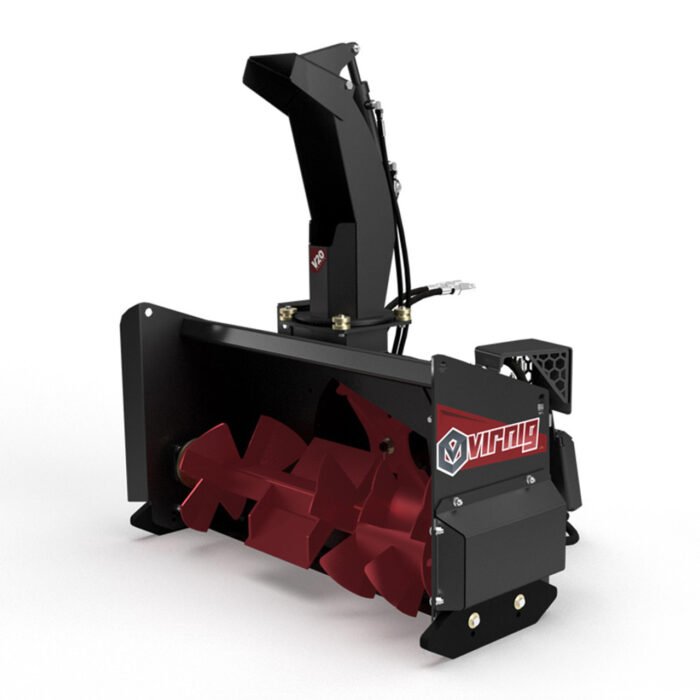 Mini Skid Steer V20 Snow Blower | Virnig - Image 1